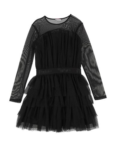 Kid Girl Kids' dress Black Size 10 Polyester, Elastane, Polyamide