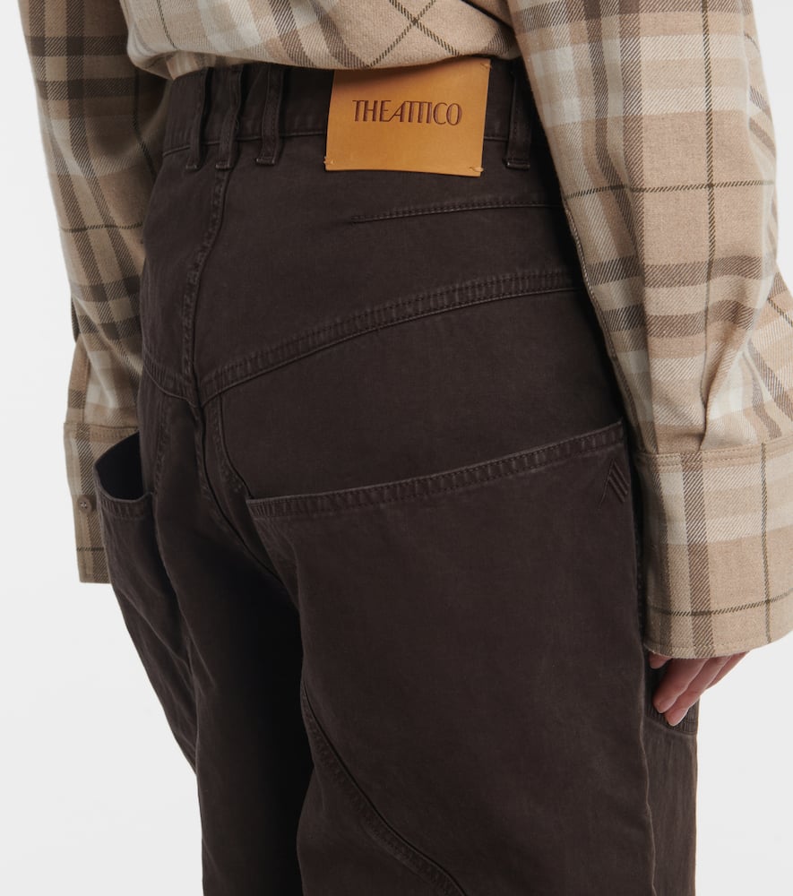 High-rise wide-leg jeans