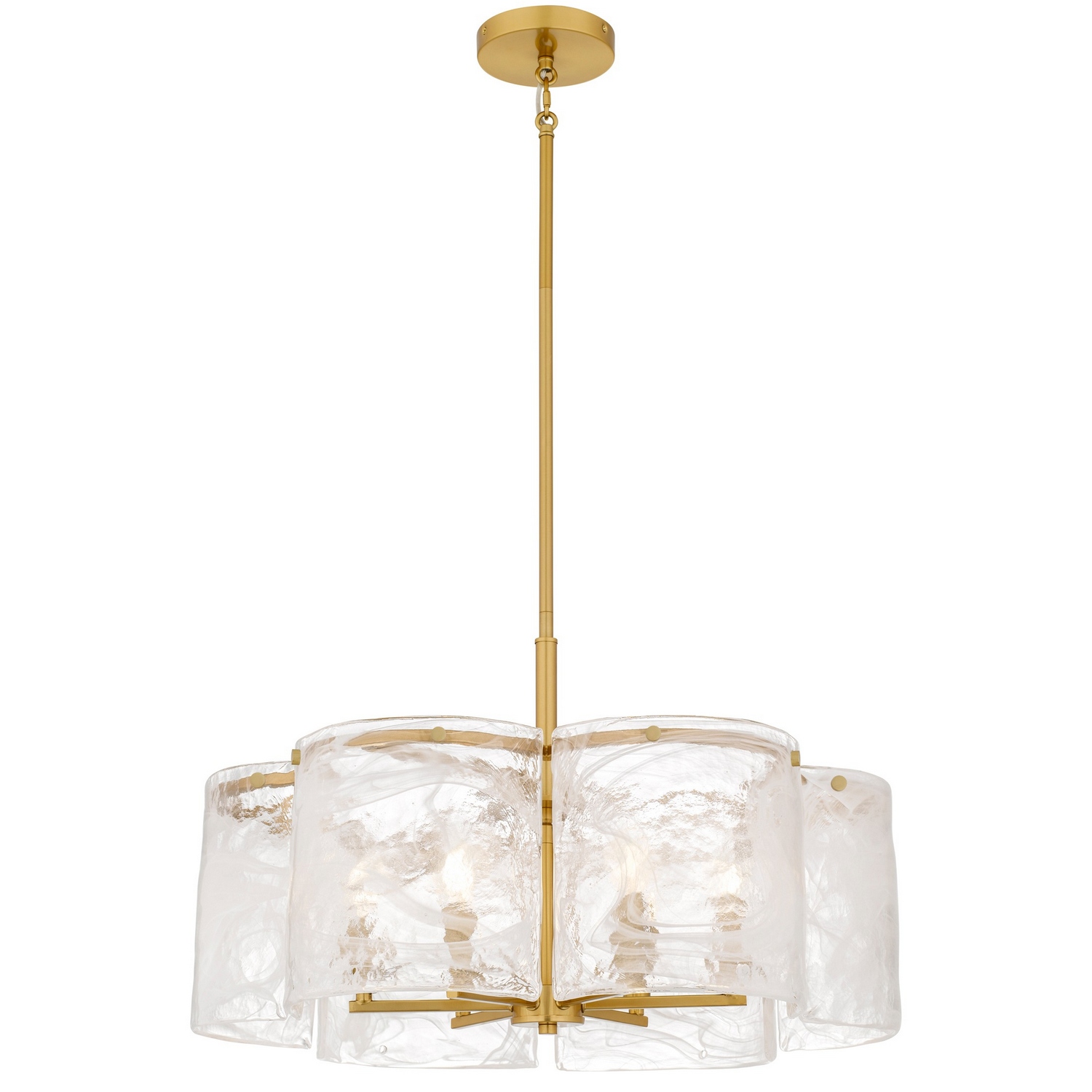 Brushed Gold Pendant from the Maisie Collection