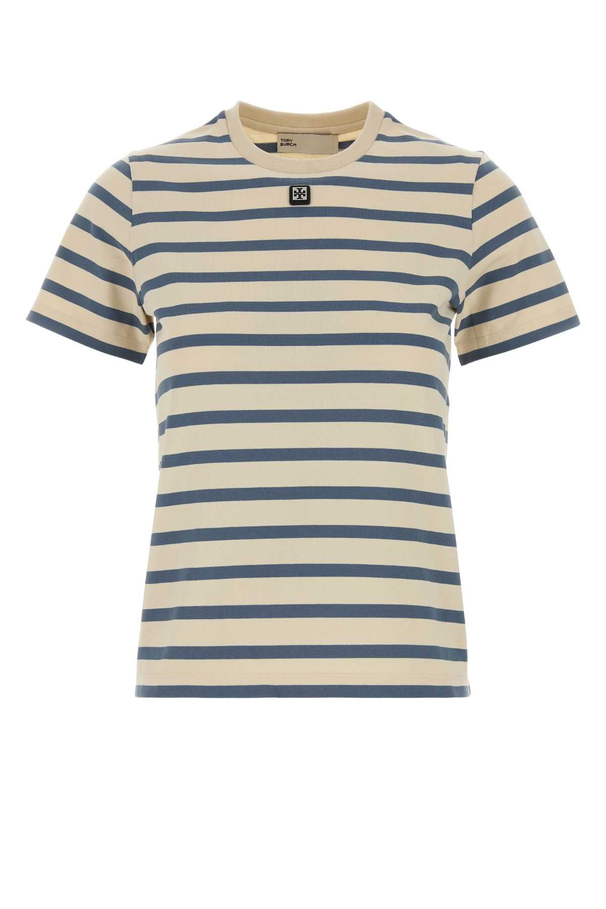 Cotton T-Shirt — Beige