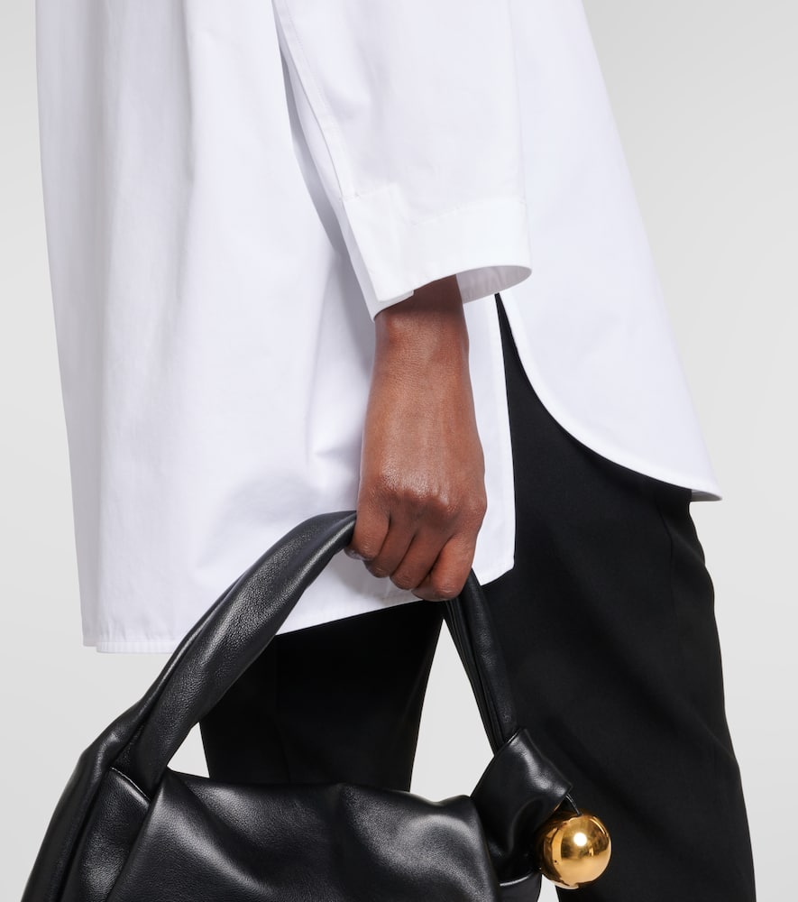 Cotton poplin shirt