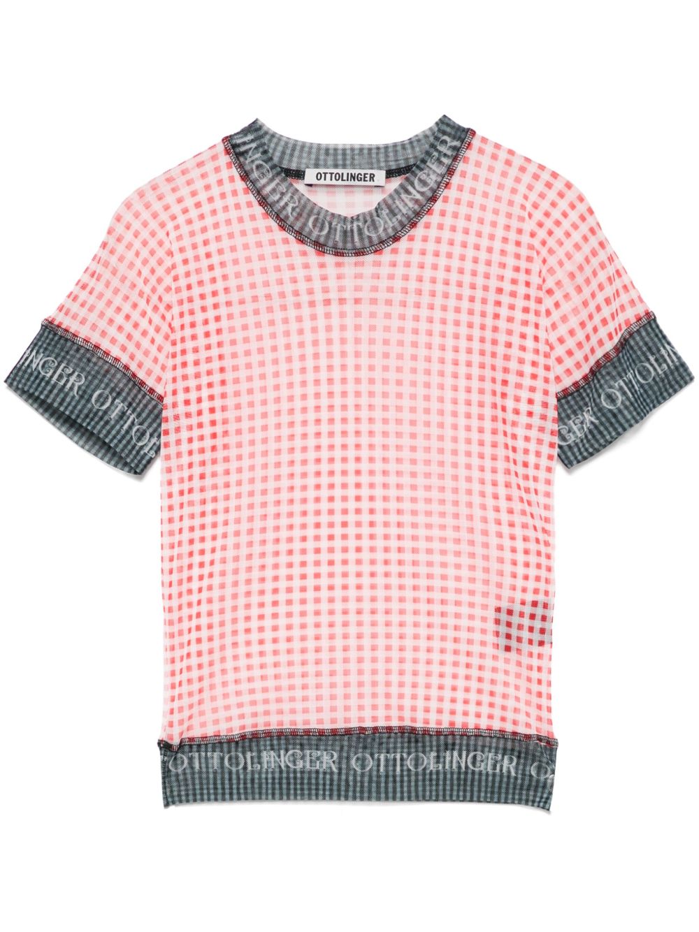 Mesh T-shirt - Red
