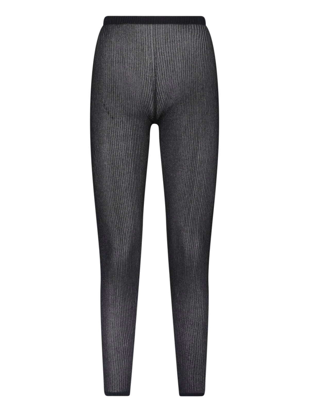 Women's Textured Trousers with Metal Detail
