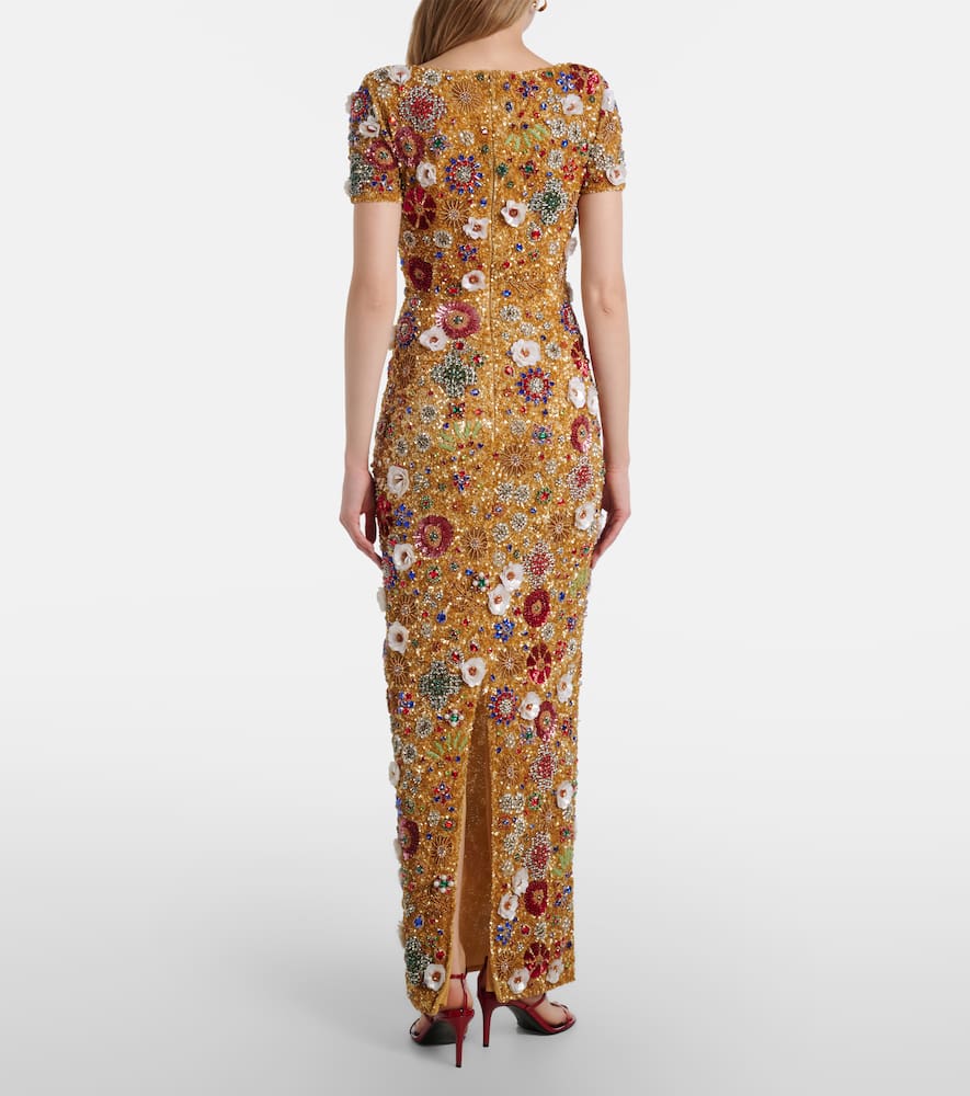 Francesca embellished gown