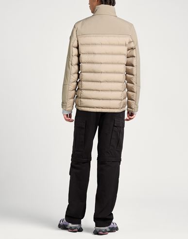 Man Puffer Sage green Size 40 Polyester, Elastane