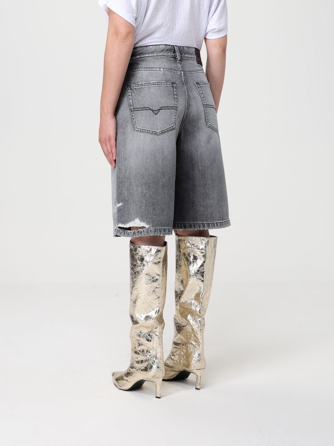 Shorts Woman color Grey