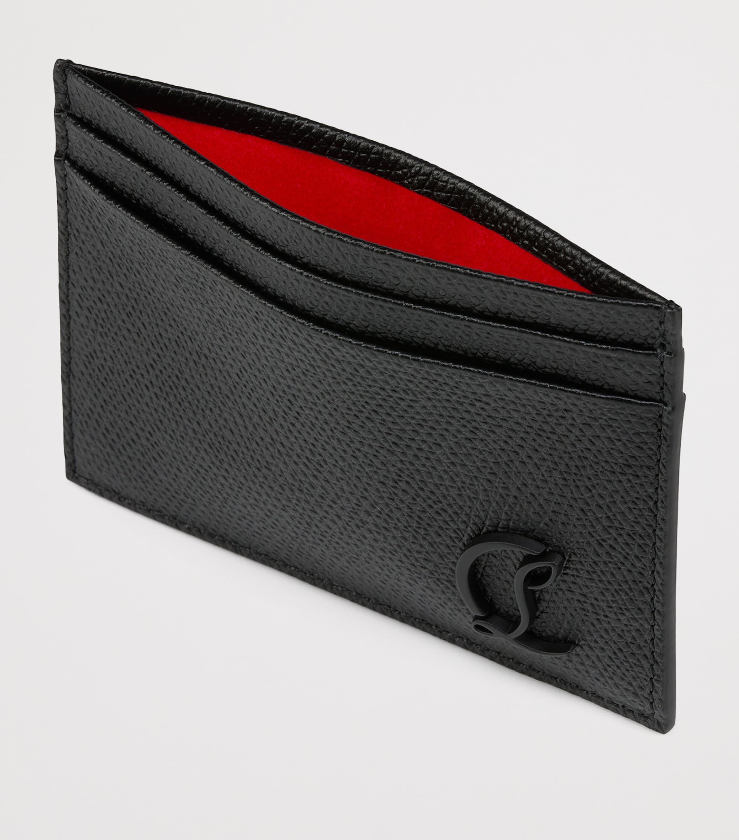 Calfskin Mooncrest Card Holder