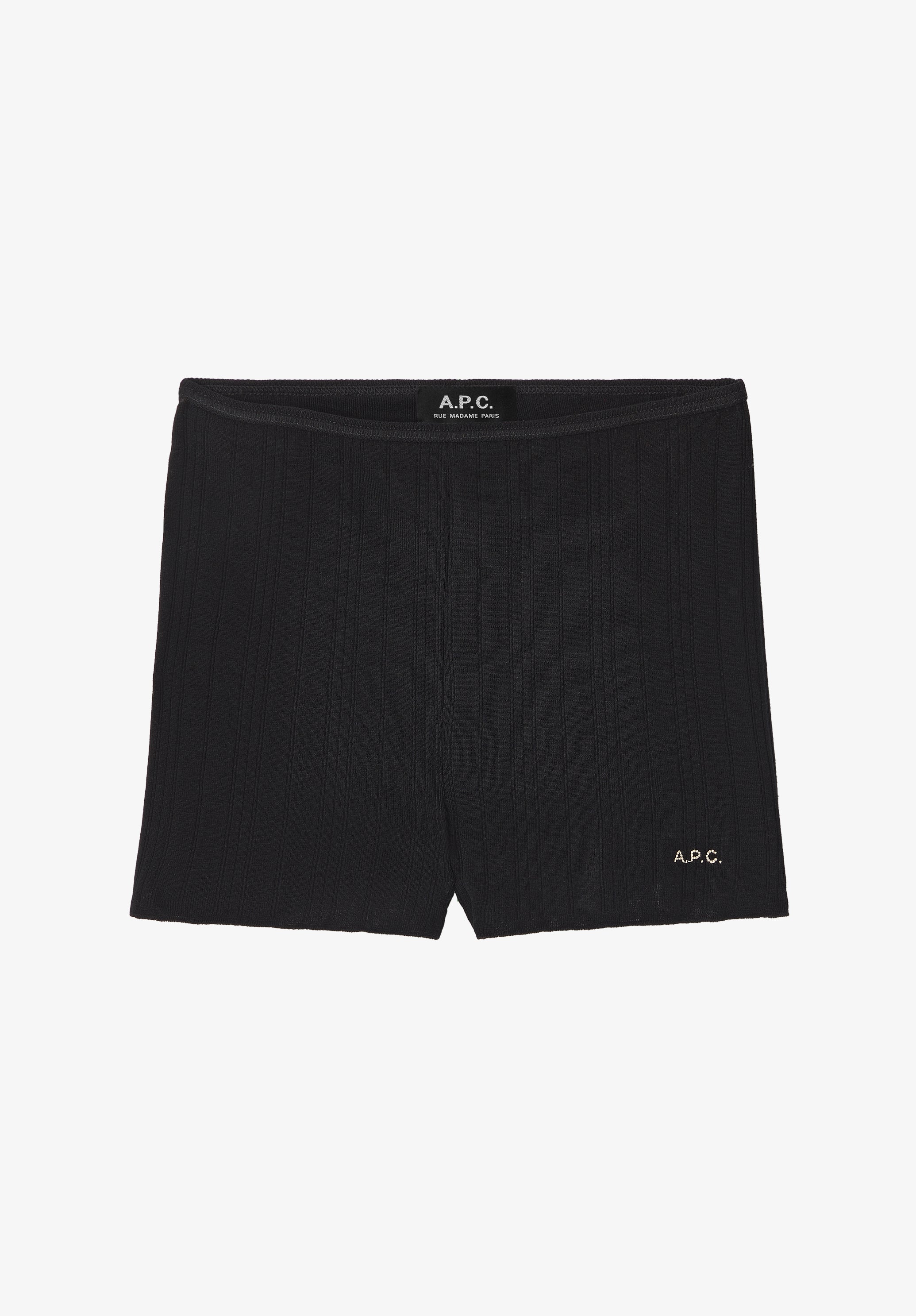 A. P.C. Women's Boyshorts Size: Extra Small in Black
