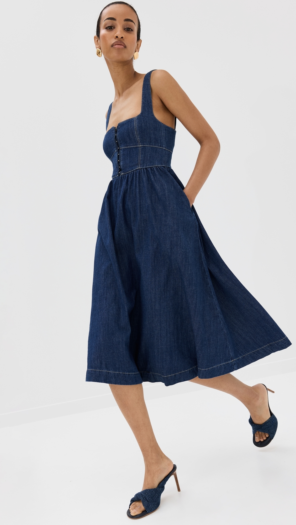Tagliatelle Denim Dress Ellis