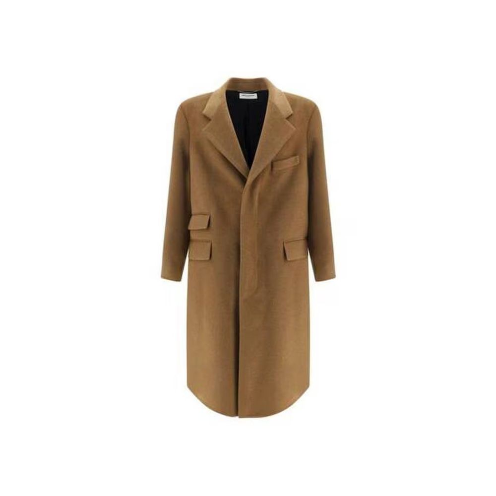 Wool Coat — Brown