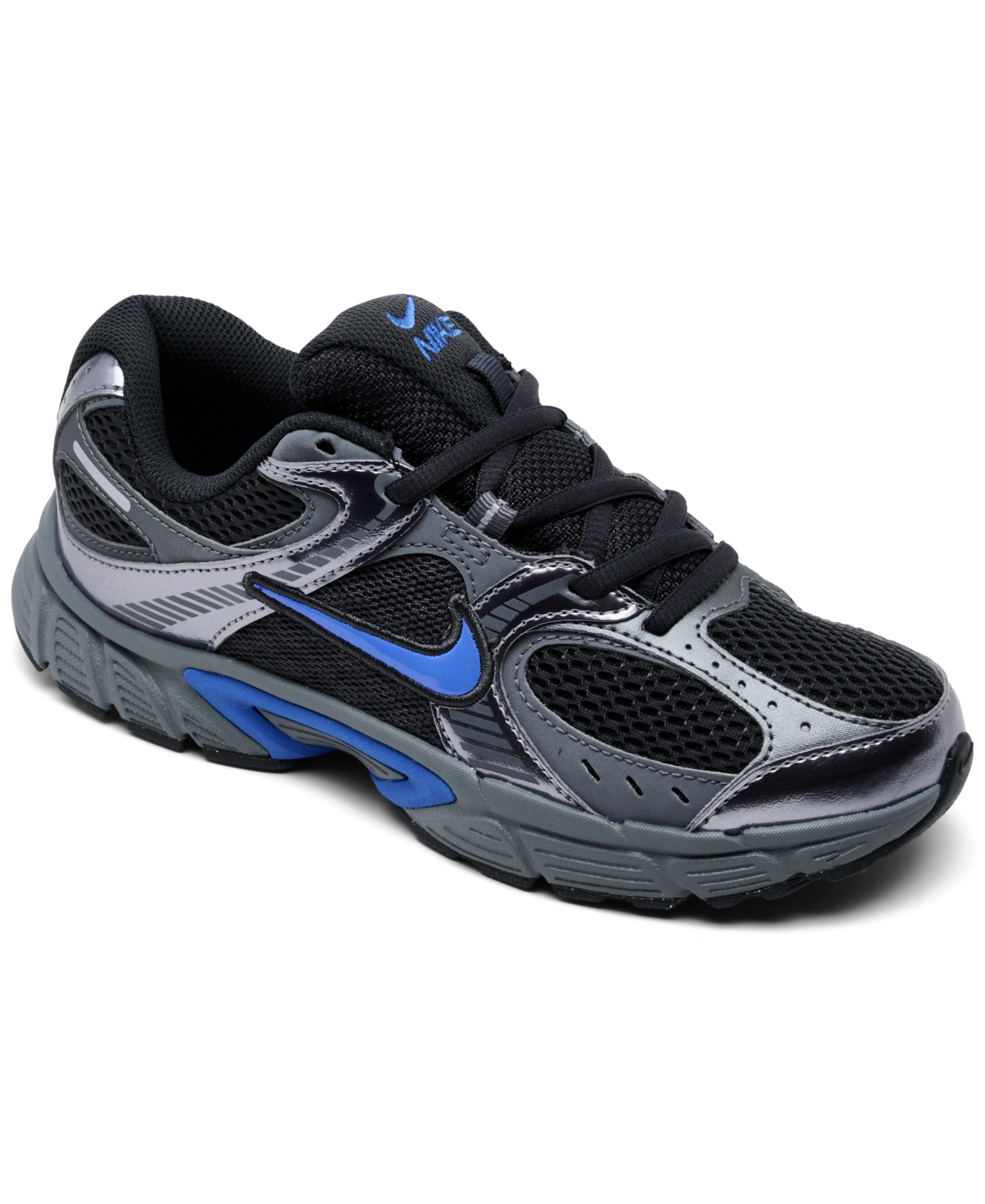 Big Kids V5 Rnr Casual Sneakers from Finish Line - Anthracite, Blue