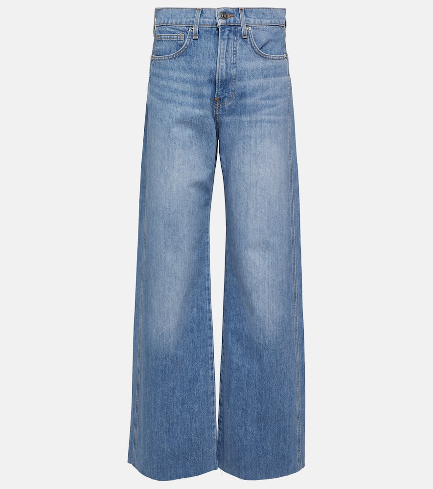 Taylor high-rise wide-leg jeans