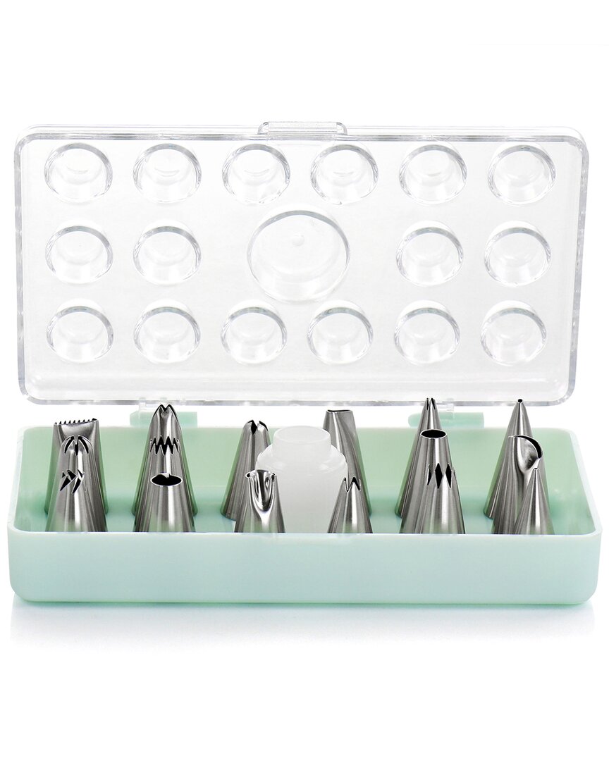 16pc Stainless Steel Assorted Cake Decorating Nozzles