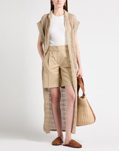 Woman Cardigan Sand