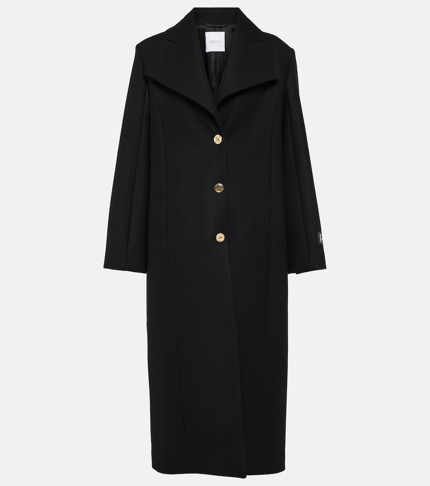Wool-blend coat