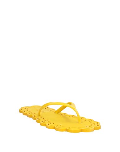 Woman Thong sandal Yellow Size 11