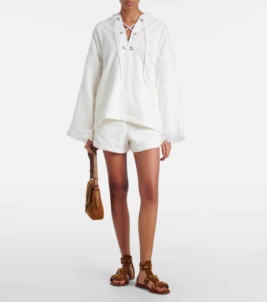 Cosy Towelling cotton shorts