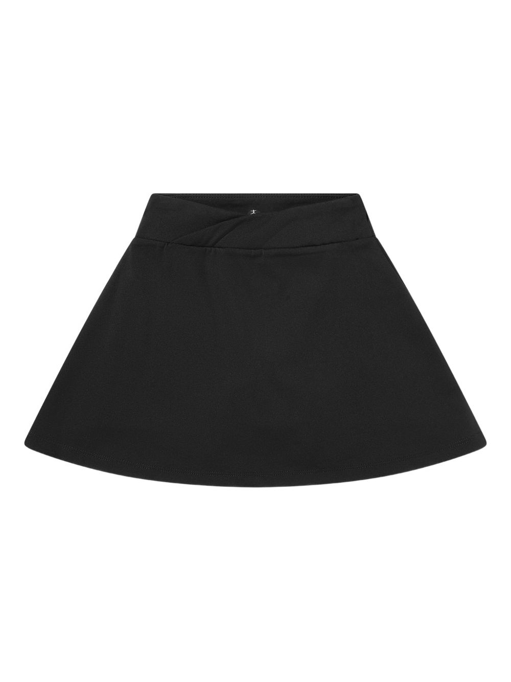 DANSKIN KIDS logo-patch skirt - Black