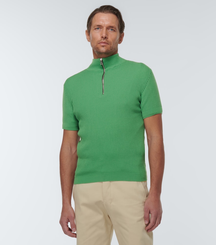 Winnie New York Wool half-zip sweater