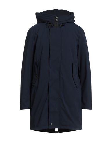 Man Coat Navy Size L Polyester