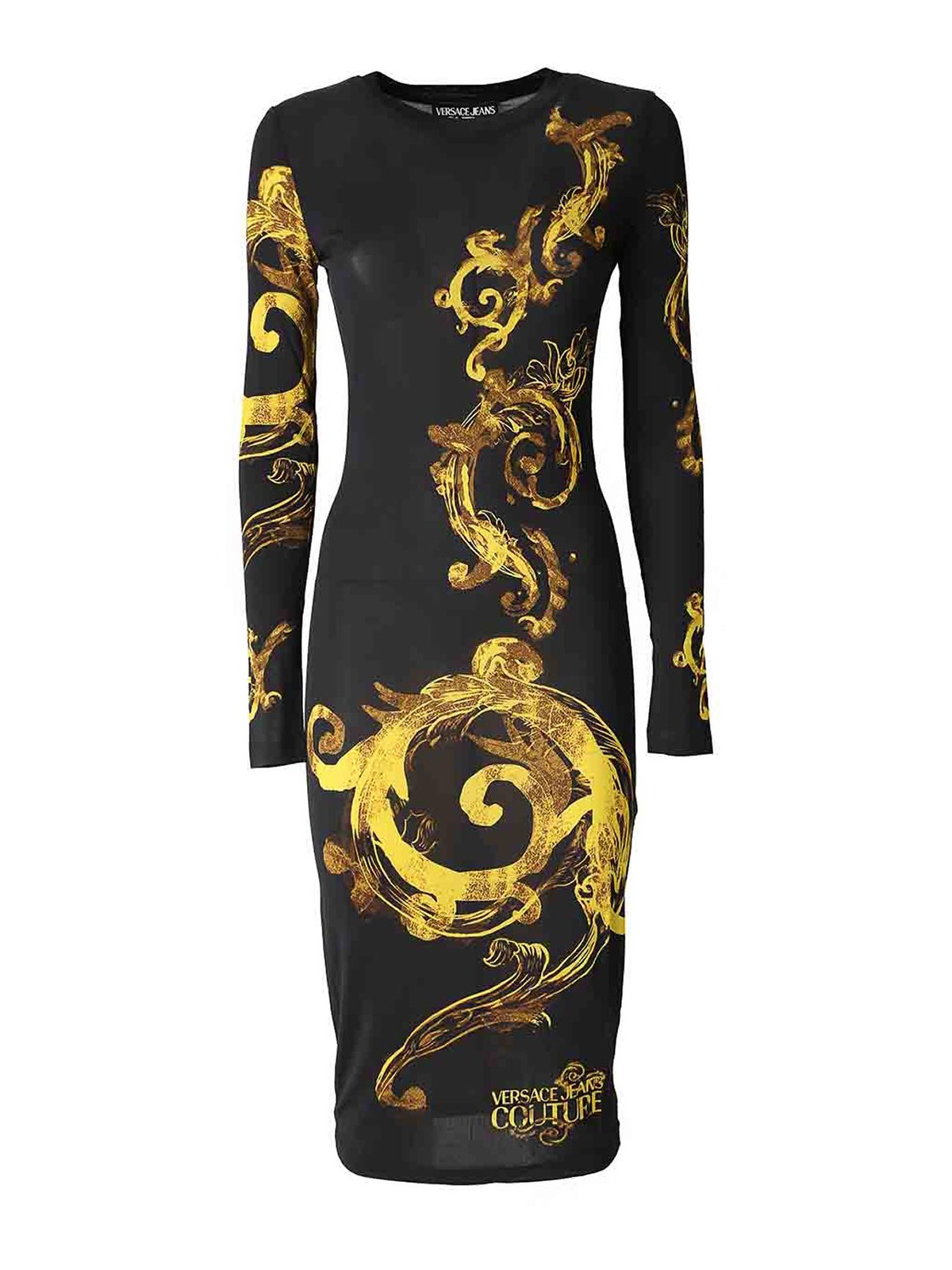 Baroque Placed Dress