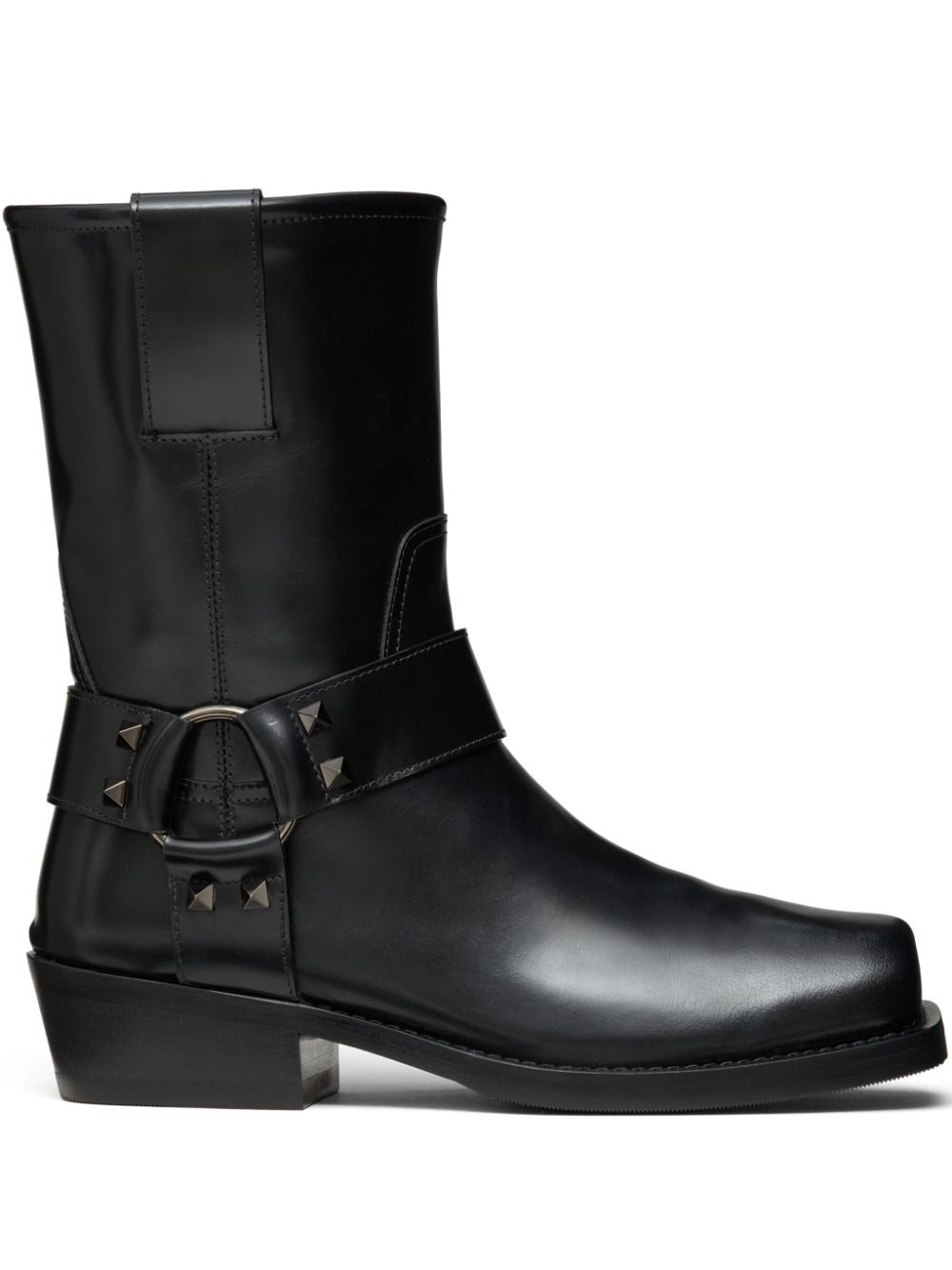 Ankle strap boots - Black