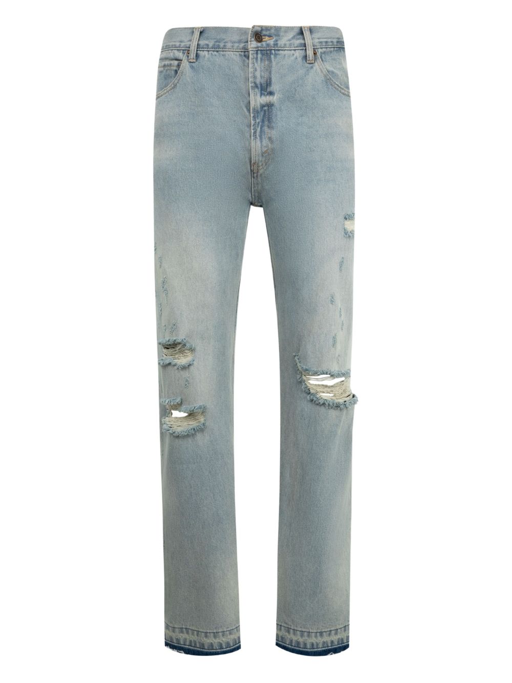 MIDNIGHT RODEO distressed-effect jeans - Blue