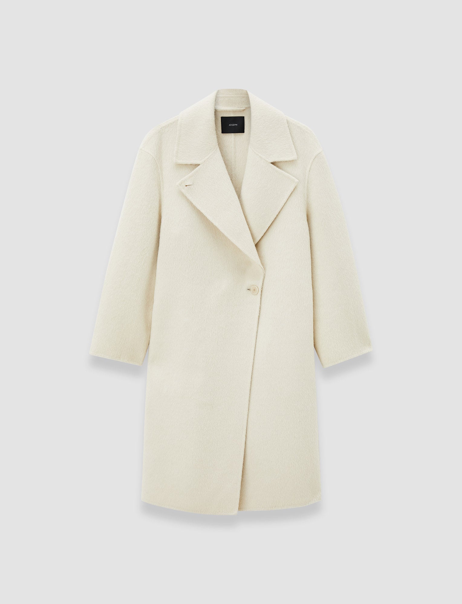 Yves Brushed Double Face Alpaca Coat - 32