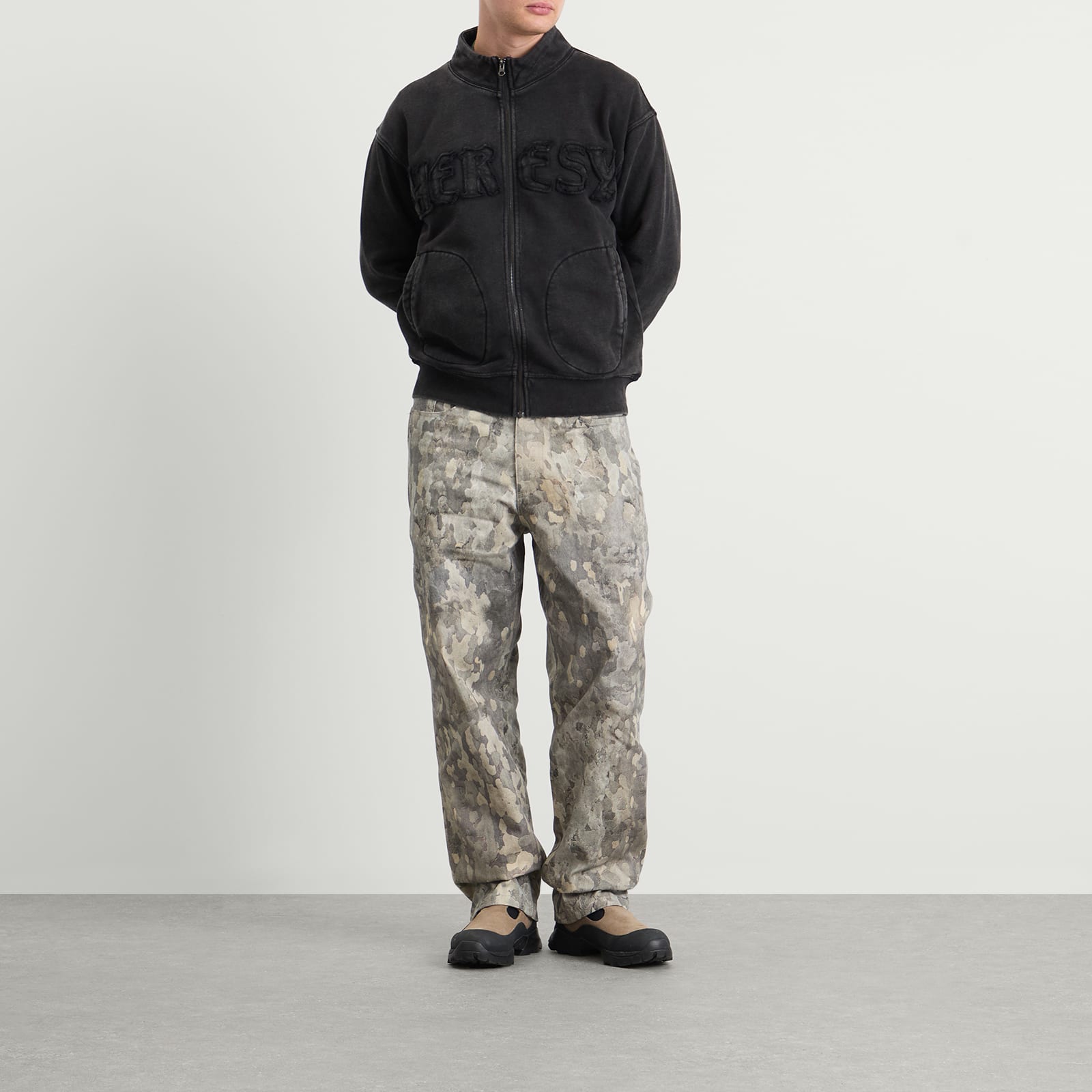 Men's Dust Zip Sweatshirt Ash