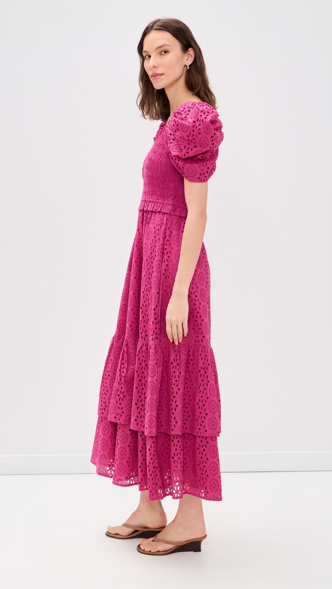 Fay Maxi Dress Eyelet