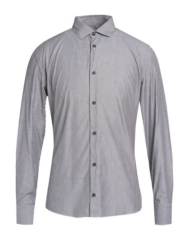 Man Shirt Charcoal Size S Cotton