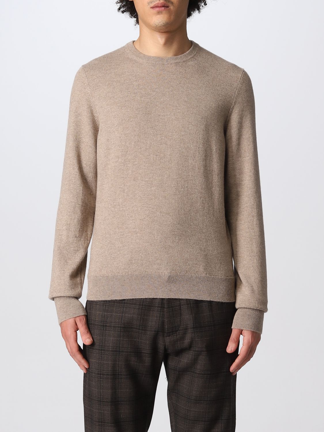 Sweater Men color Beige