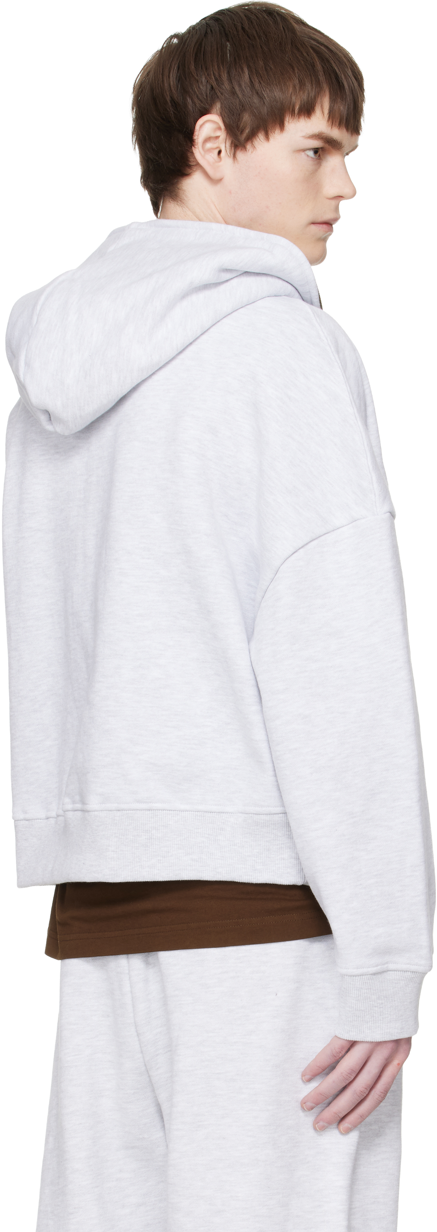 Gray Eternal Zip Hoodie