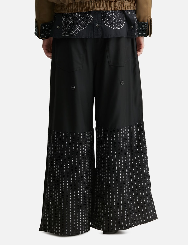 Black Convertible Trouser