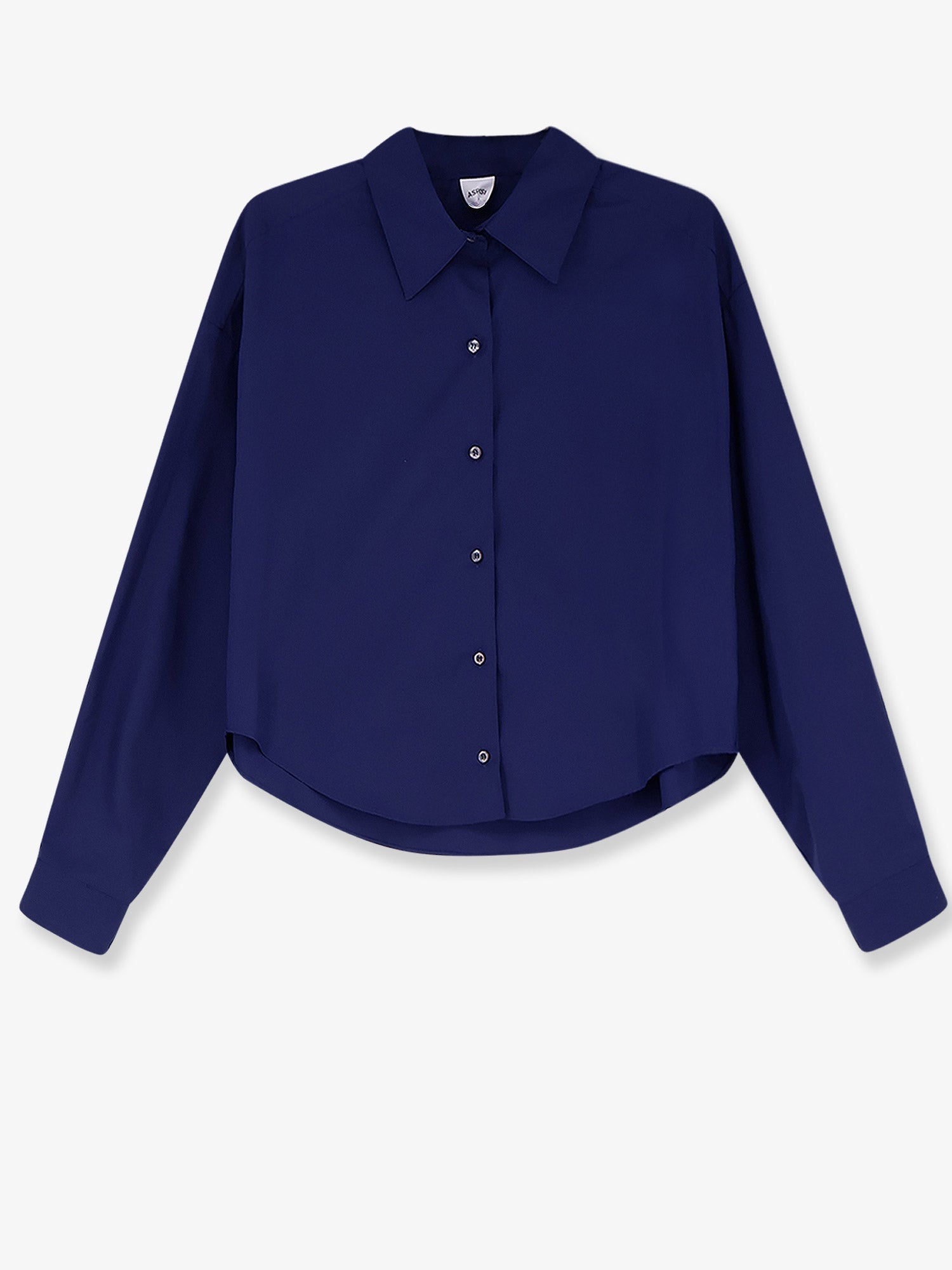 Cotton Shirt — Navy