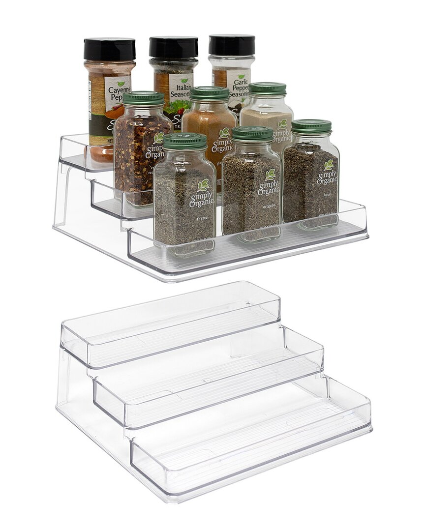 2Pc 3 Tier Pantry Organizer