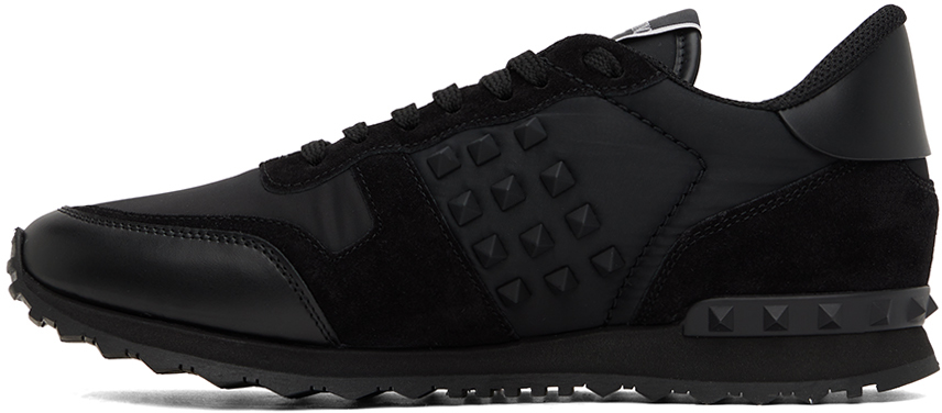Black Rockstud sneakers
