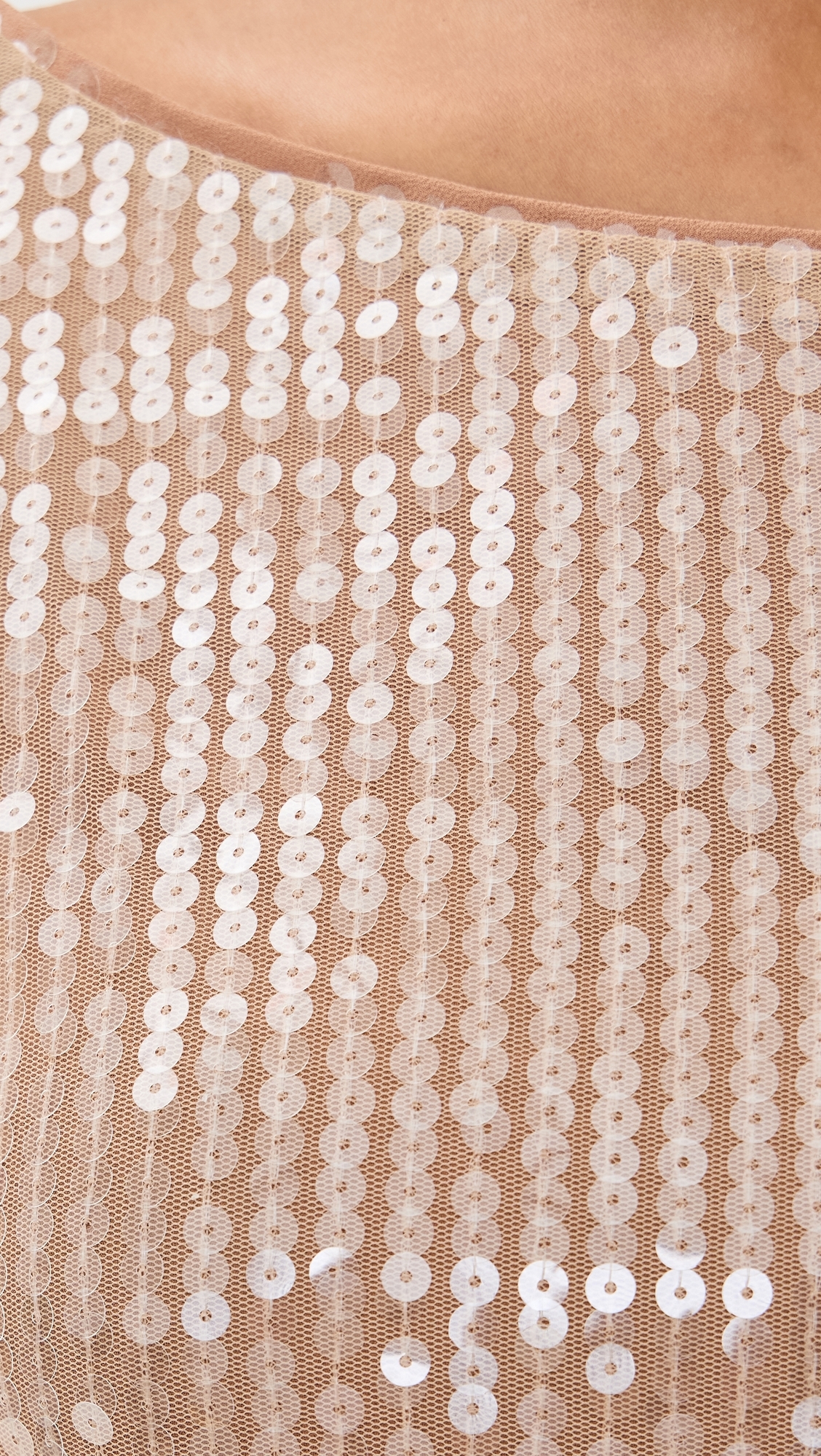 Sereia Dress Champagne Sequin 