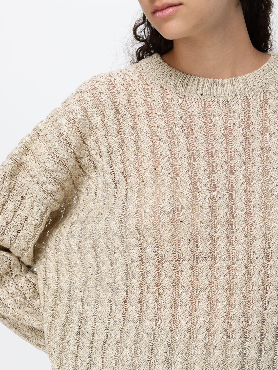 Sweater Woman color Beige