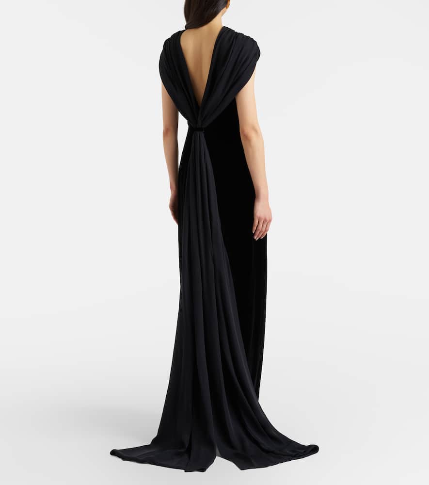 Vesper cutout gown
