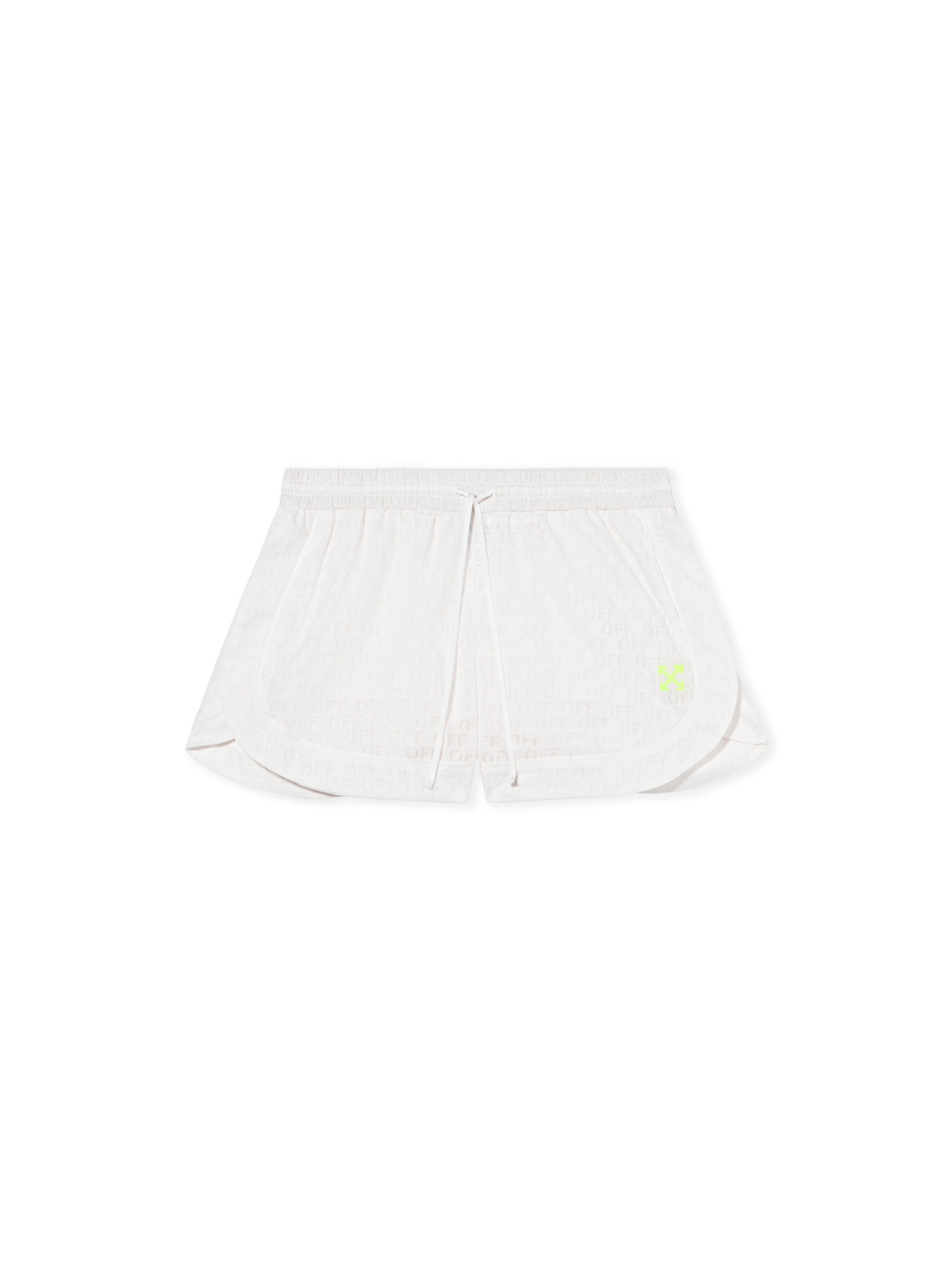 Off Stamp Shorts - Female  White