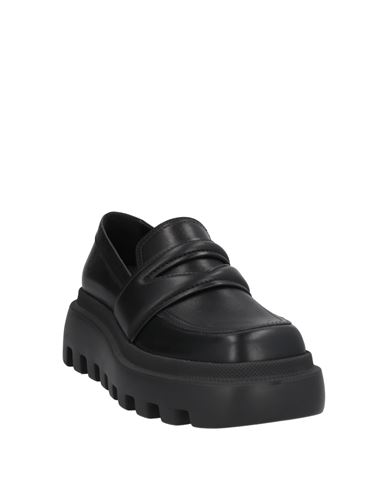 Vic Matiē Woman Loafers Black Size 10 Soft Leather