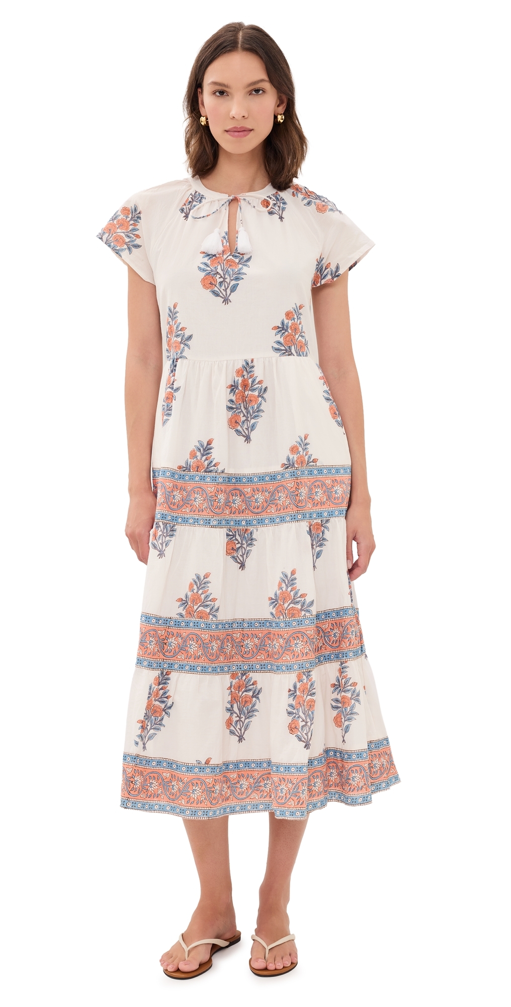 Floral Bouquet Breakers Dress Floral Bouquet
