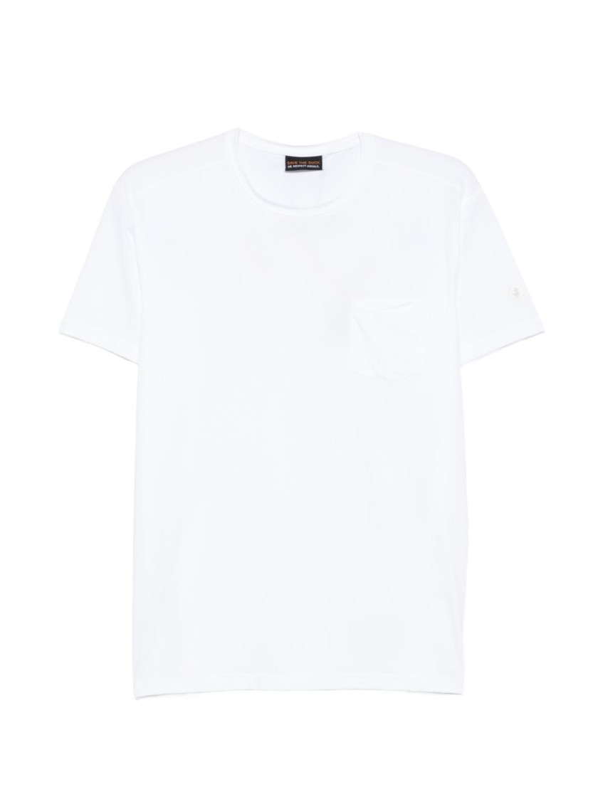White Solid T-Shirt