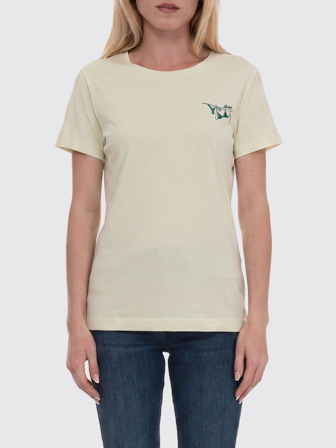 T-Shirt Woman color Green