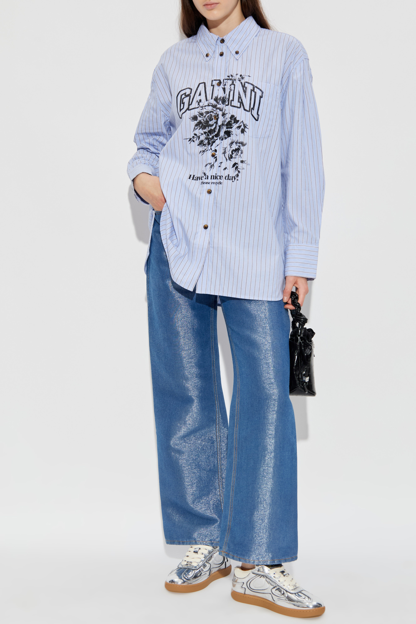 Shiny Jeans, Women's, Blue