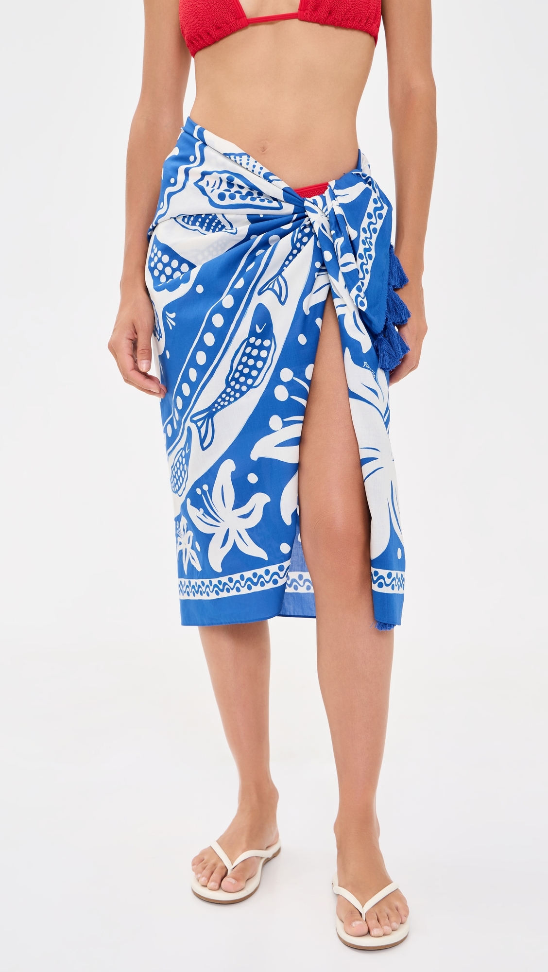 Pareo Sea Charms Off White One Size