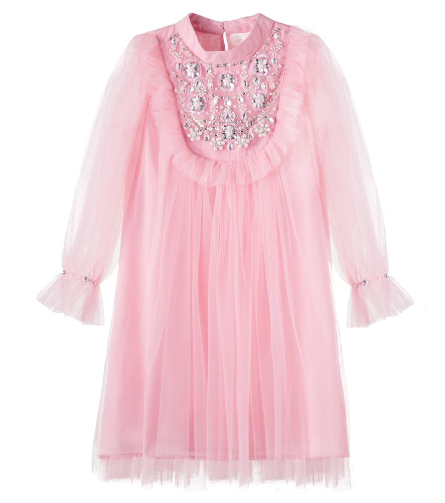 Almas embellished tulle dress