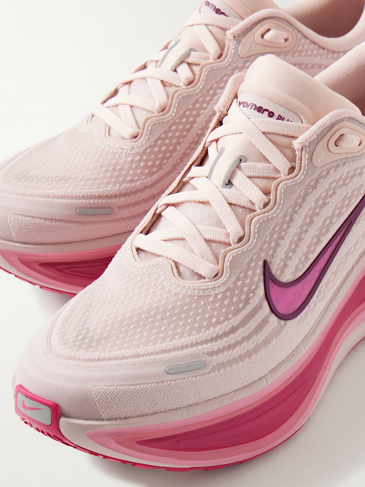 Vomero Plus Rubber-trimmed Mesh Sneakers - Pink