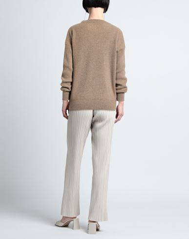 Woman Sweater Sand Size 10 Cashmere